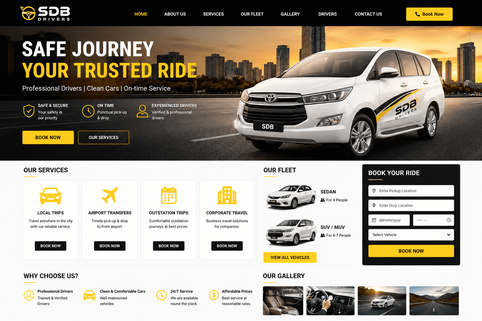 Opting drivers and rental cars